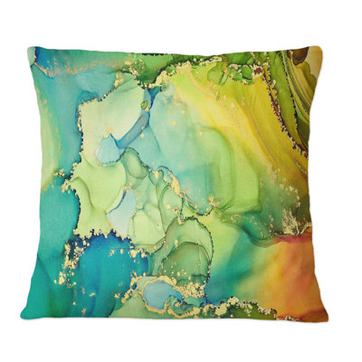 Abstract Throw Pillow
