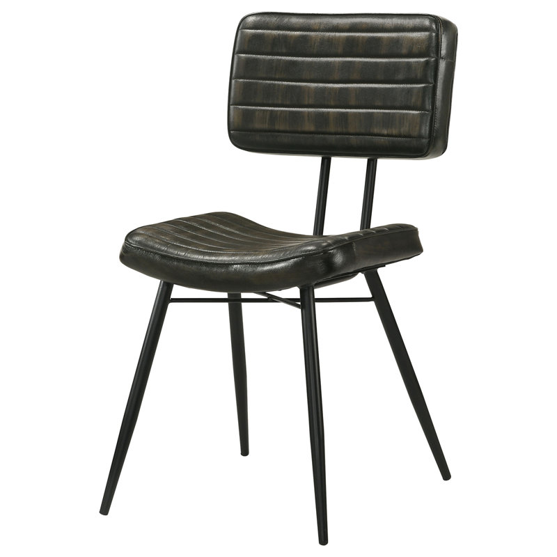 Chaise de salle à manger rembourrée Molly Espresso (ensemble de 2)