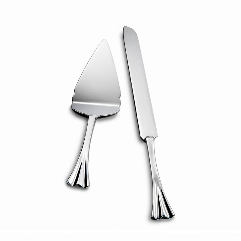 Ginkgo Cake & Knife Set