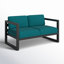 Avion Loveseat - Black-247300378-267548404
