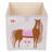 Horses 13" Storage Cube