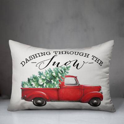 Reversible Throw Pillow