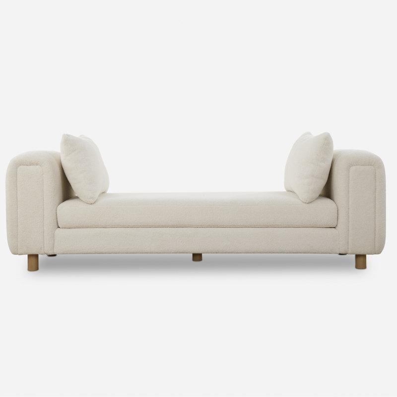 Banc surdimensionné ivoire Helmuth