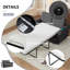 Canapé-lit 57,9 po avec matelas à mémoire de forme et deux ports USB pour espace de salon-29861982