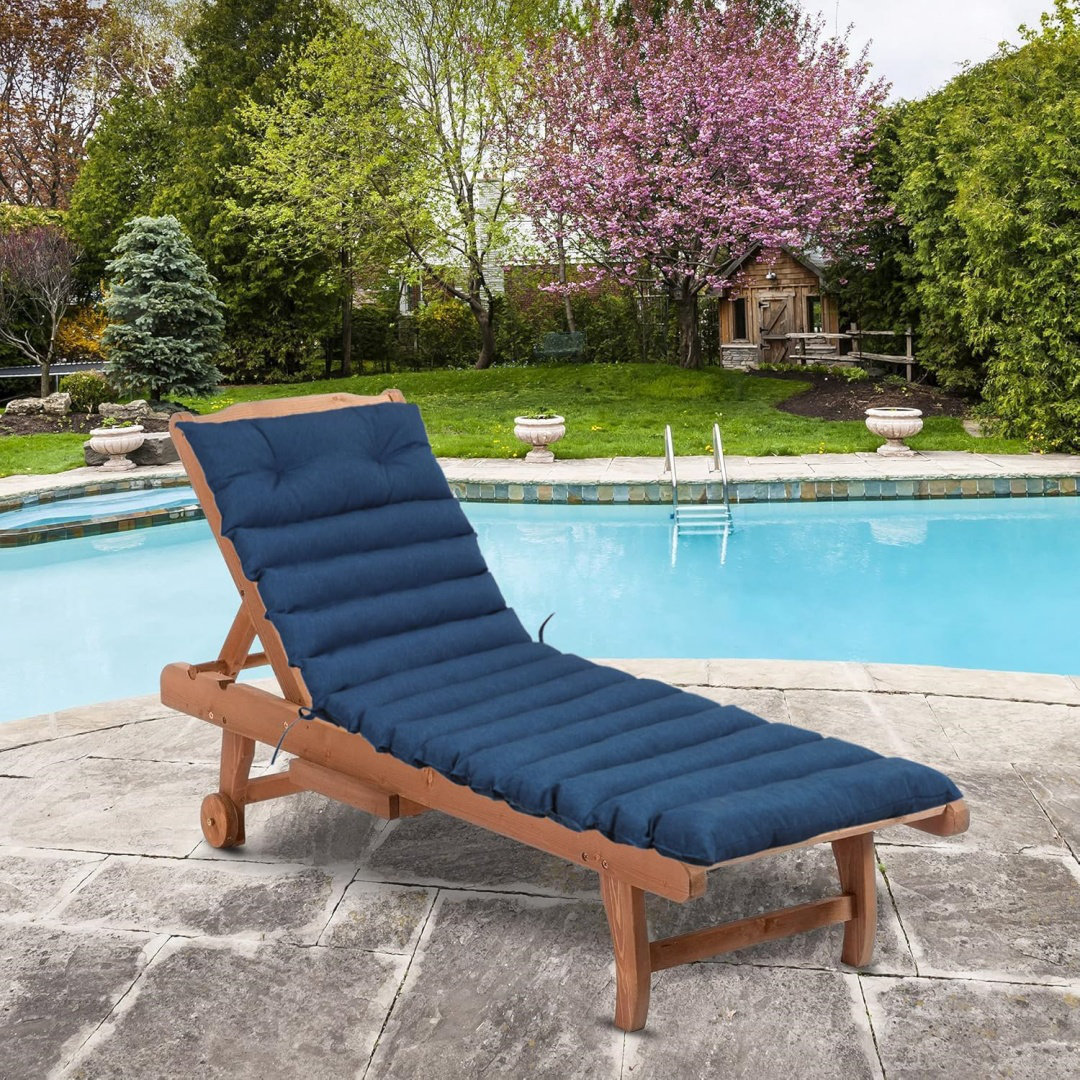 Latitude Run® Chaise Lounge Cushions Outdoor Waterproof,Lounge