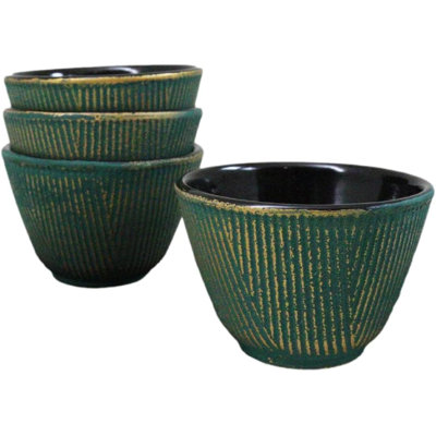 Paquet de 4 tasses à thé Tetsubin
