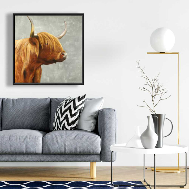 Toile rustique Highland | Maison de ferme