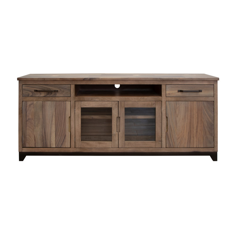 Essa Solid Wood Storage Credenza, 80"