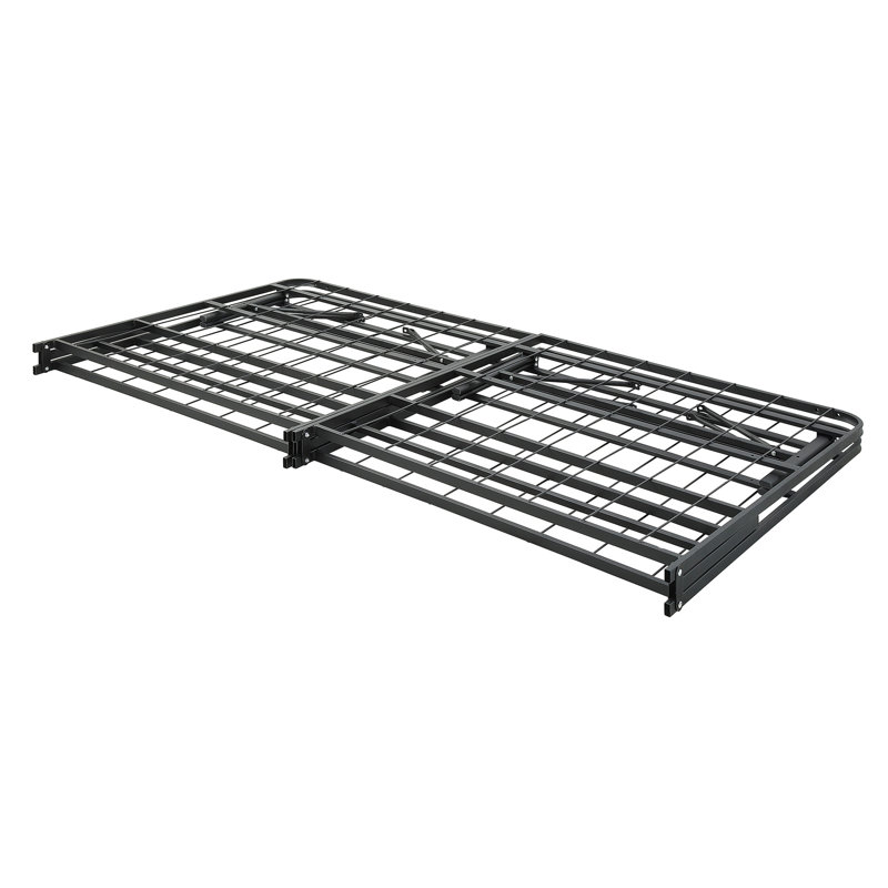 Structure de lit plateforme pliable sans accoudoirs, Très grand lit