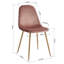 Hendersonville 124.5cm H Polyester Blend Upholstered Side Chair-396923033