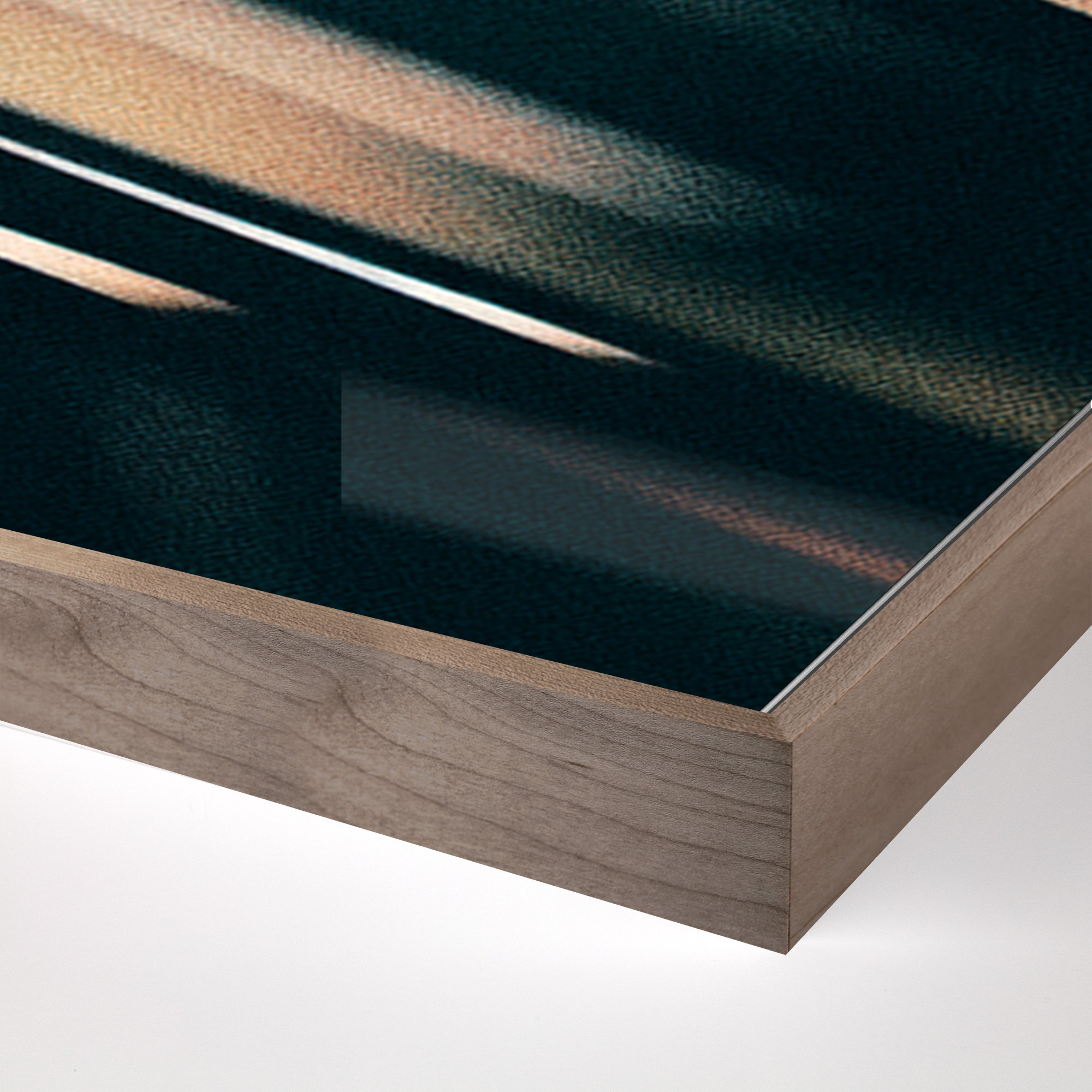Marine II by Coup D'Esprit, Dark Brown, 48" H x 36" W x 2" D