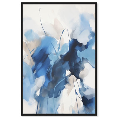 Fleur Bleue I, toile par Art Remedy