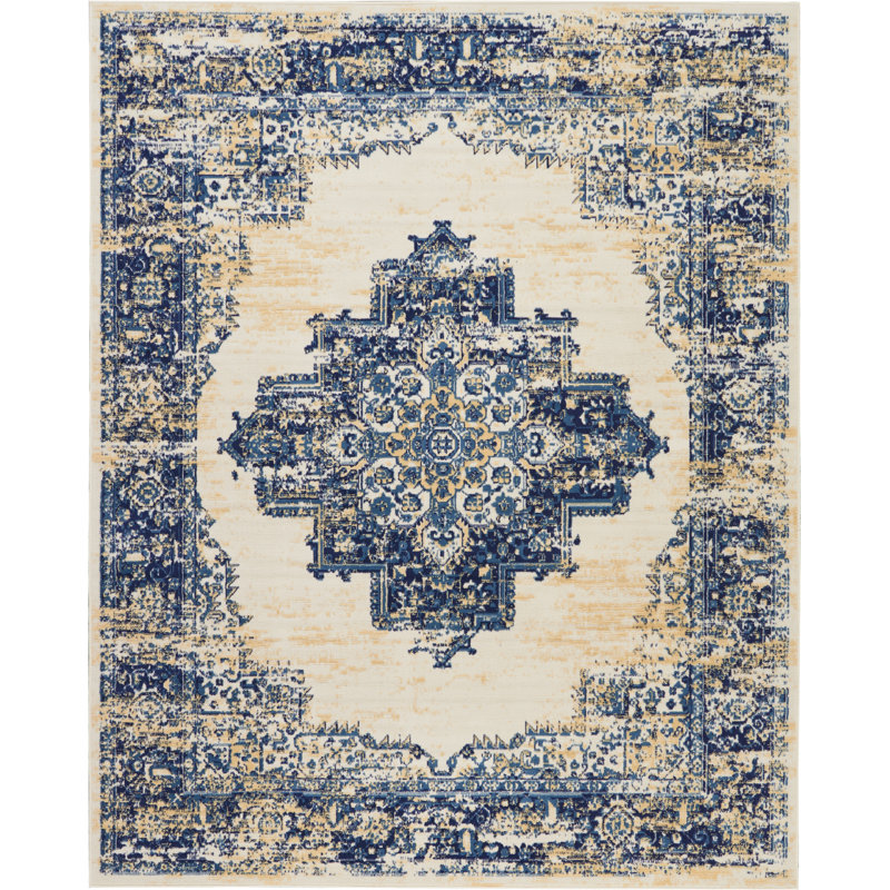 Oriental Area Rug, Rectangle 114 x 175cm