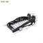 Lit plateforme simple en forme de voiture de course avec roues, noir-128562663