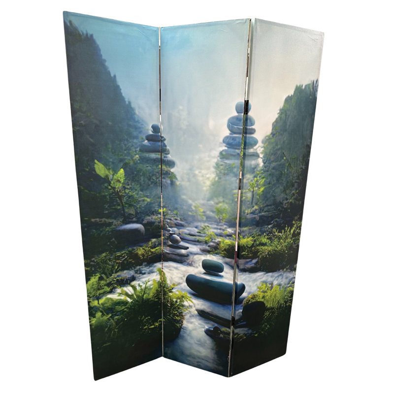 Écran toile double face Zen Garden