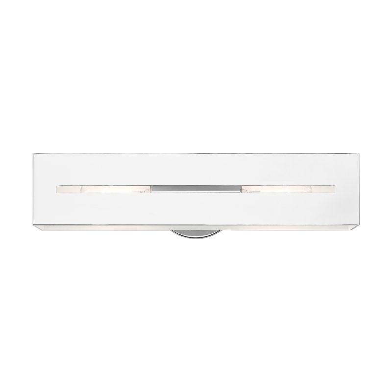 Columbus 2 - Light Dimmable Bath Bar, Polished Chrome
