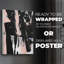 Black & Blush I - Impression sur toile seulement - NON-CADRE-68205908
