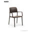 Achan Stacking Patio Dining Armchair with Cushion-67060947