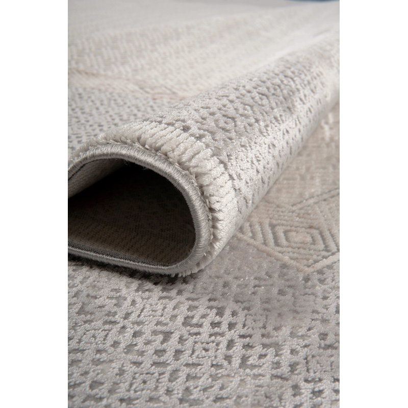Naysa Solid Colour Area Rug, Rectangle 80 x 150cm