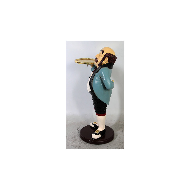 Petite statue royale de majordome