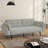 Raducu 74.9'' Flared Arm Convertible Sleeper Sofa-1371831602