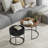 Nesting Coffee Tables with Hidden Storage and Top Tray-2052734167