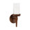 Applique murale moderne en bois 13 po Shae