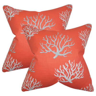  Coussin en coton Coastal