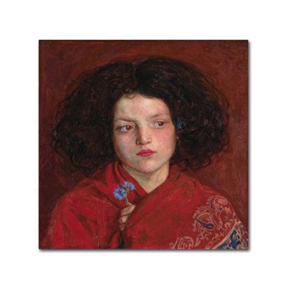 « the irish fille », reproduction sur toile tendue