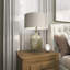 Lampe de table en verre Donagh