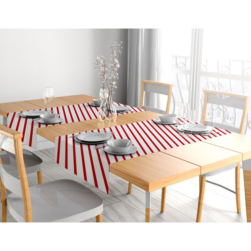 Janes Striped Table Runner
