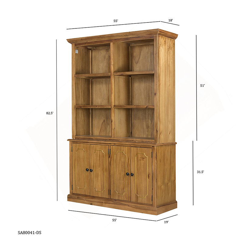 Armoire 53 x 19 x 83 po, Brun