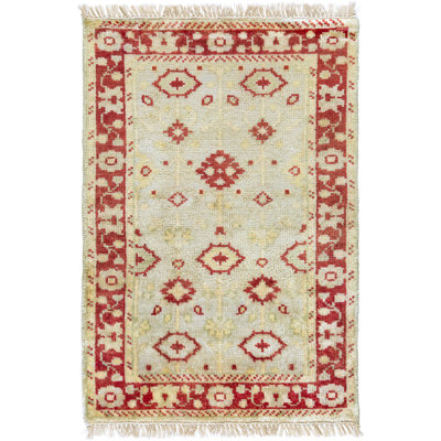 Kangley Wool Oriental Indoor Rug