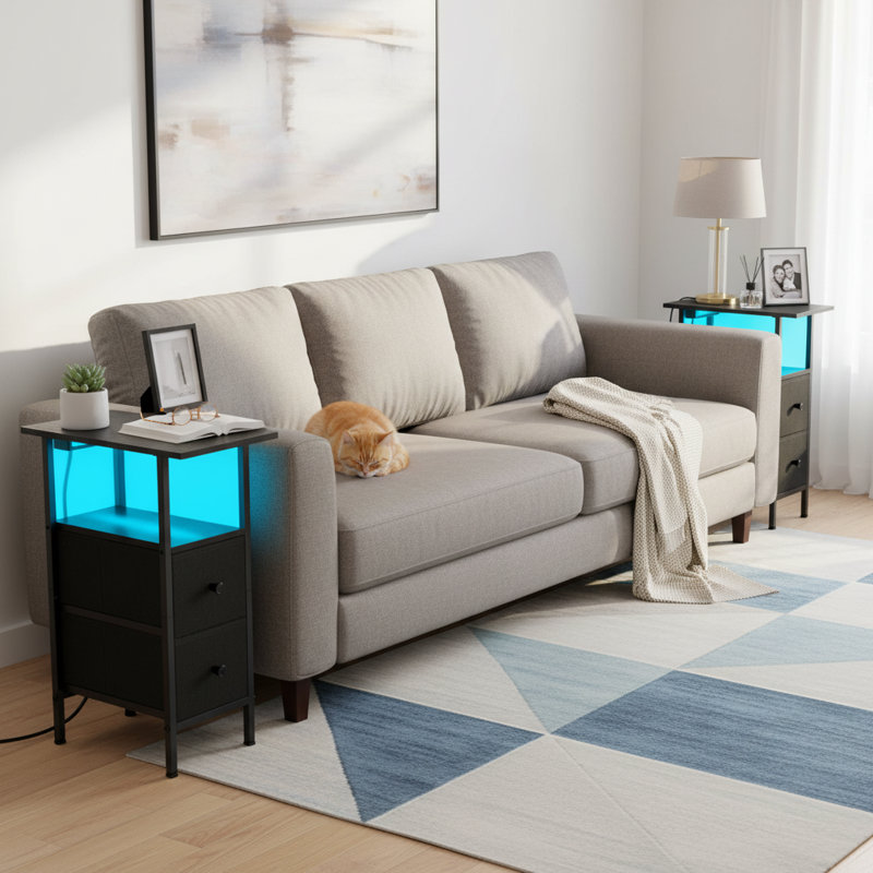 End Table, Black