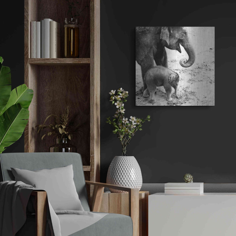 Latitude Run® «Mother and Daughter» par Debra Van Swearingen, art mural en métal, H 24 po x l 24 po