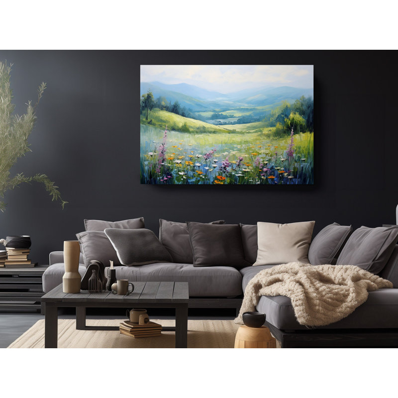 Reproduction d'art sur toile, "Voilier", H 20 po x l 30 po