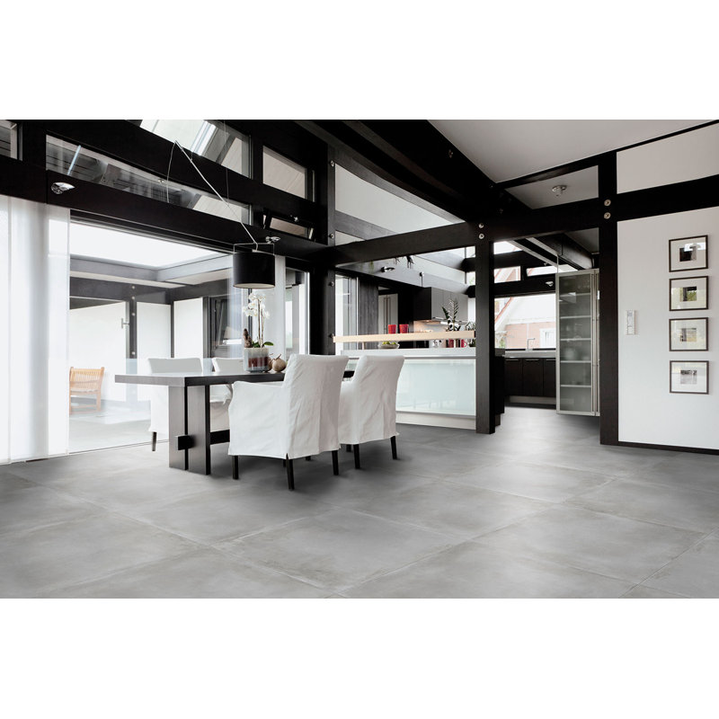 Caementum Albus 24 po x 48 po, Gris clair