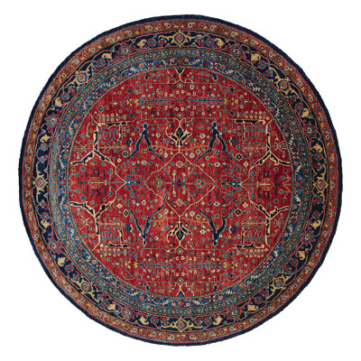 Hand Knotted Wool Oriental Indoor Rug