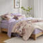 Ensemble d'édredon floral avec draps Taupe-117539226-117539230