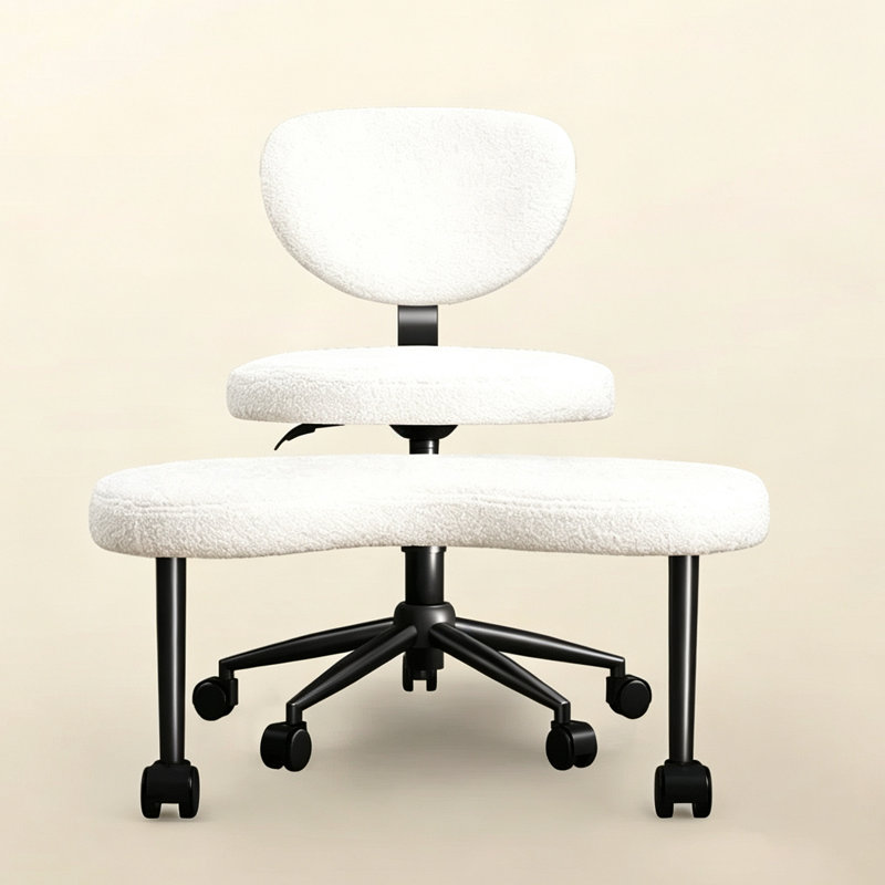 HOMSHADE Office Chair, White
