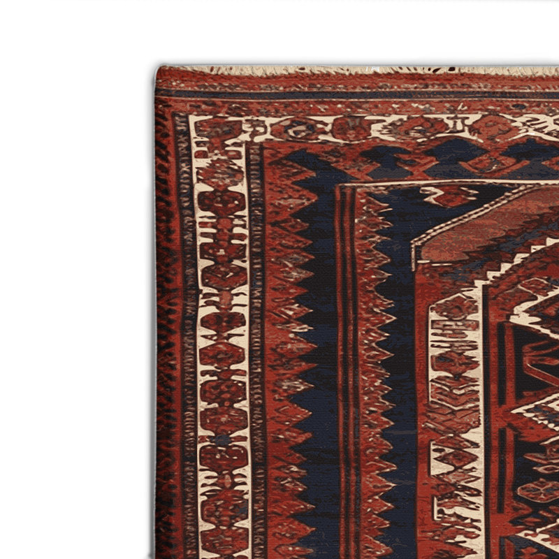 Tapis turc intérieur et extérieur brun, Rectangulaire 2 pi x 3 pi