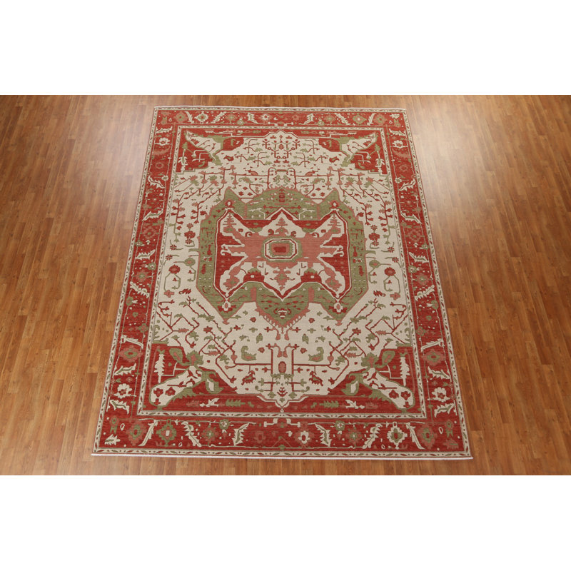One-of-a-Kind 9' X 11'9" New Age Wool Area Rug in
