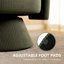 Fauteuil d'appoint pivotant, chaise de salon rembourrée moderne avec rembourrage épais pour la lecture, vert