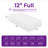 12" Medium Memory Foam Mattress-48877739
