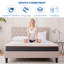 Mattresses  Memory Foam Mattress Bed Orthopaedic 3 Zone 16CM Depth-114883589