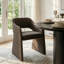 Ensemble de table de salle à manger pour 4 personnes avec table ronde et 4 chaises rembourrées imperméables-409805667-409805670