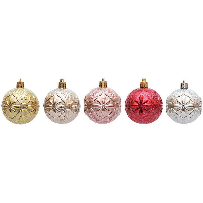Décoration de Noël suspendue 6 cm de Noël, Red