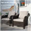 Ensemble de 2 chaises de patio avec coussins-2142619103