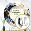 Sakara - Abstract Spirals Round Mirror Wall Decor-1608061841
