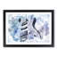 Electric Guitar in Abstract - Picture Frame Painting Print-55725495-55725496